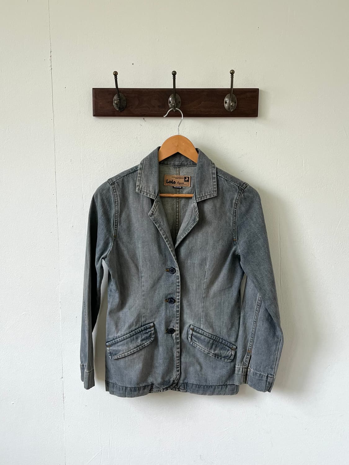 LOIS 에이징 데님 자켓 상품이미지1