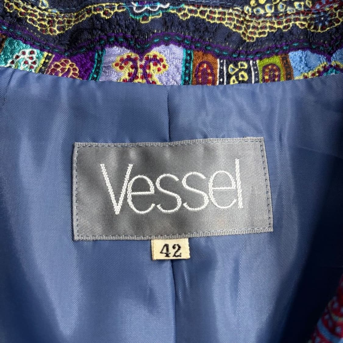 Vessel 페이즐리 울블렌드 블레이저 v4518 상품이미지6