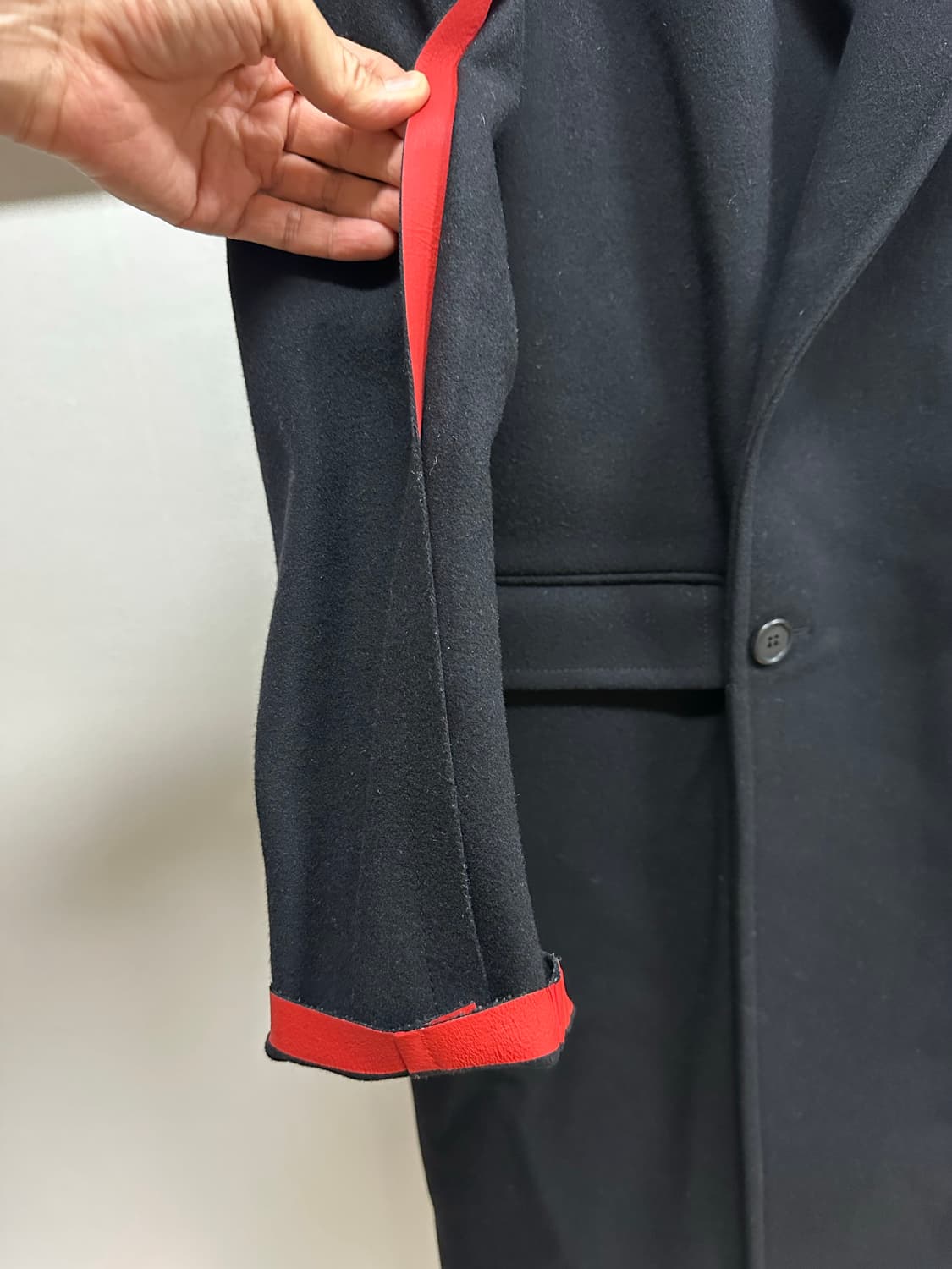 MARNI (마르니) 블랙 롱 울코트 48 사이즈 상품이미지2