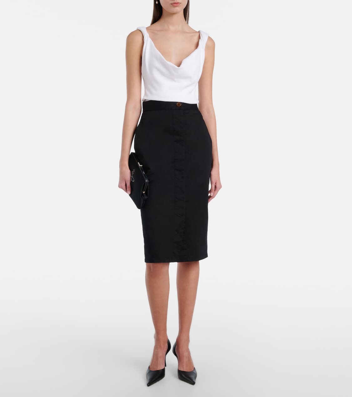 [XS,S,M,L]비비안웨스트우드 26ss ANNA 슬리브리스 탑 상품이미지5