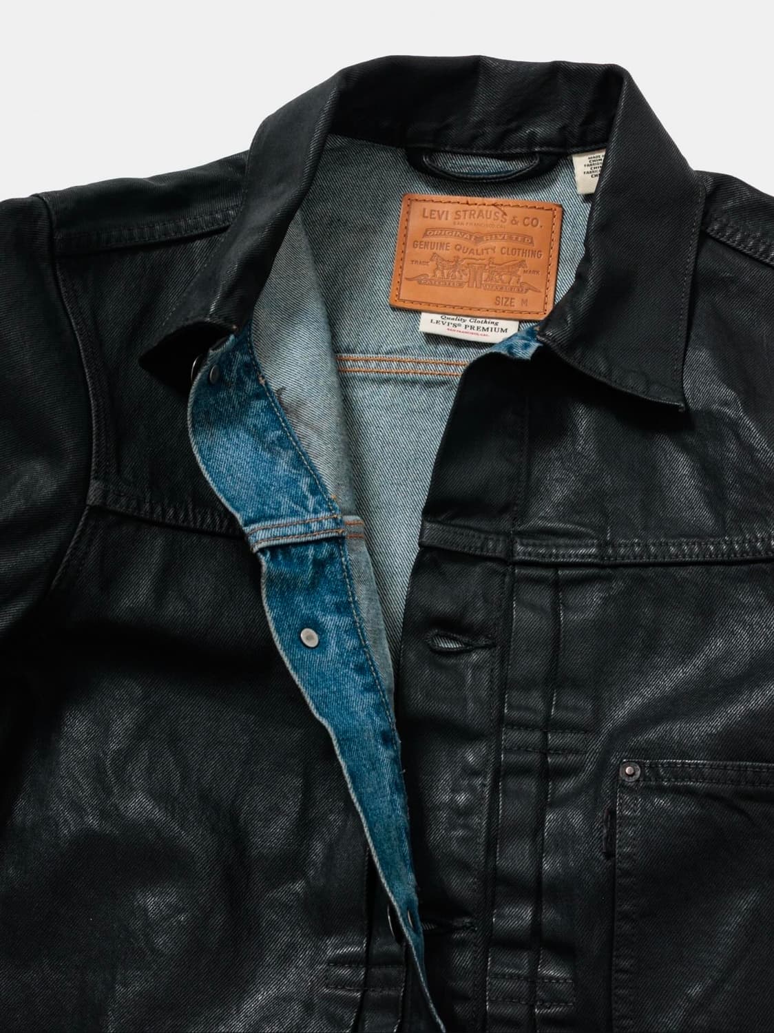 [M] 리바이스 x Biotop 코팅 데님 트러커 상품이미지2