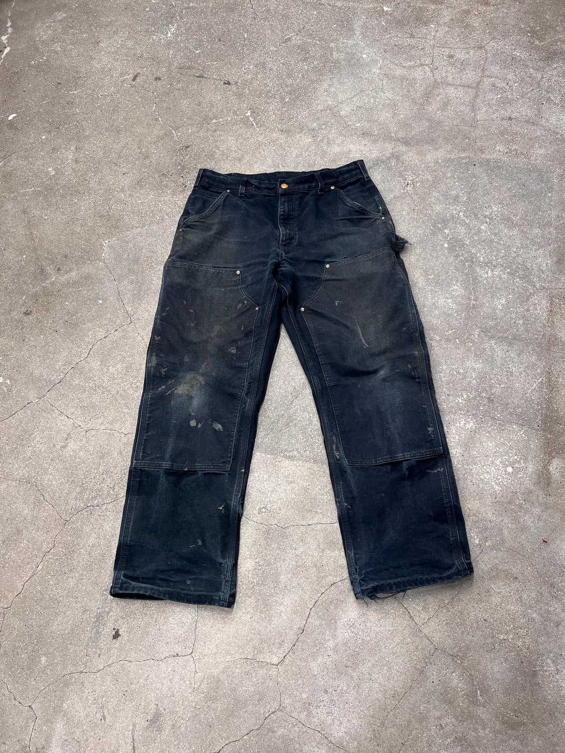 칼하트 더블니 B01 BLK 상품이미지1