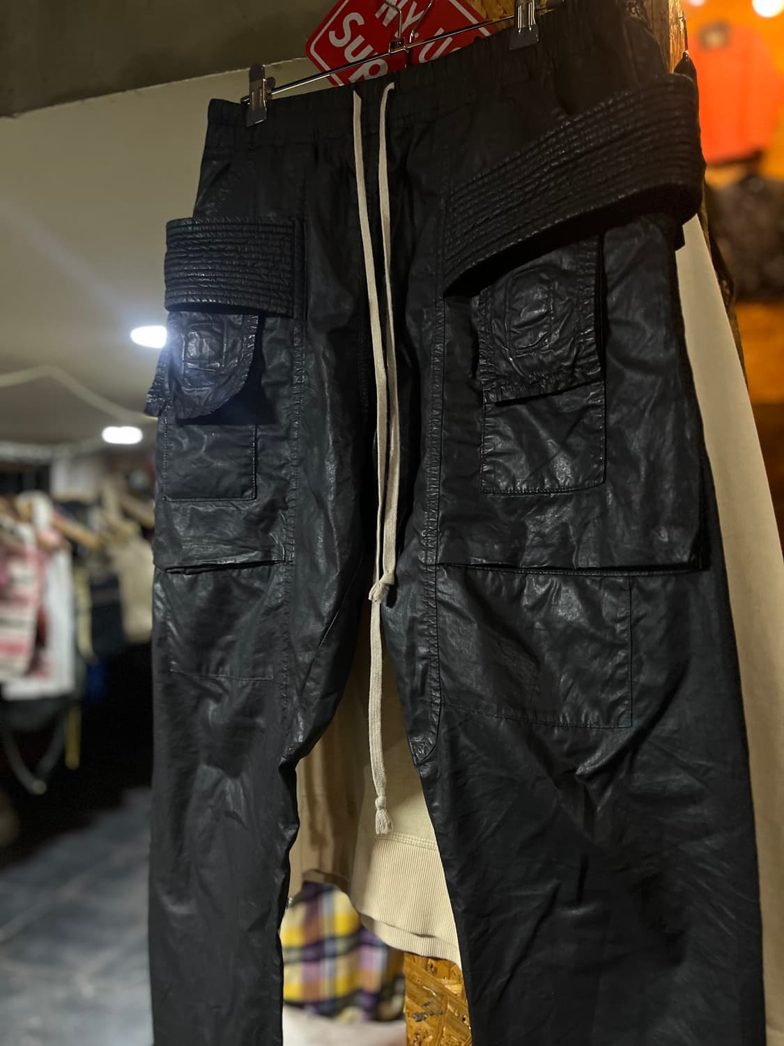 릭오웬스 태권도 코팅팬츠 XL 상품이미지2