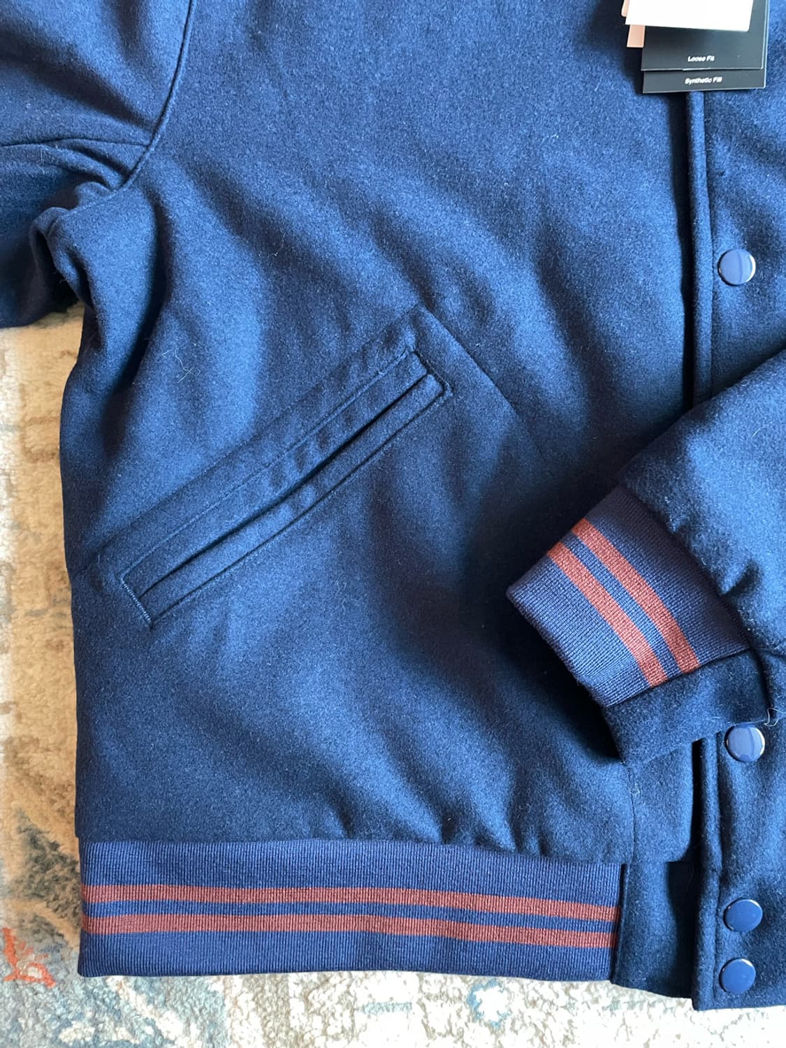 나이키 NSW 바시티 자켓 (새제품. XXL) 상품이미지4