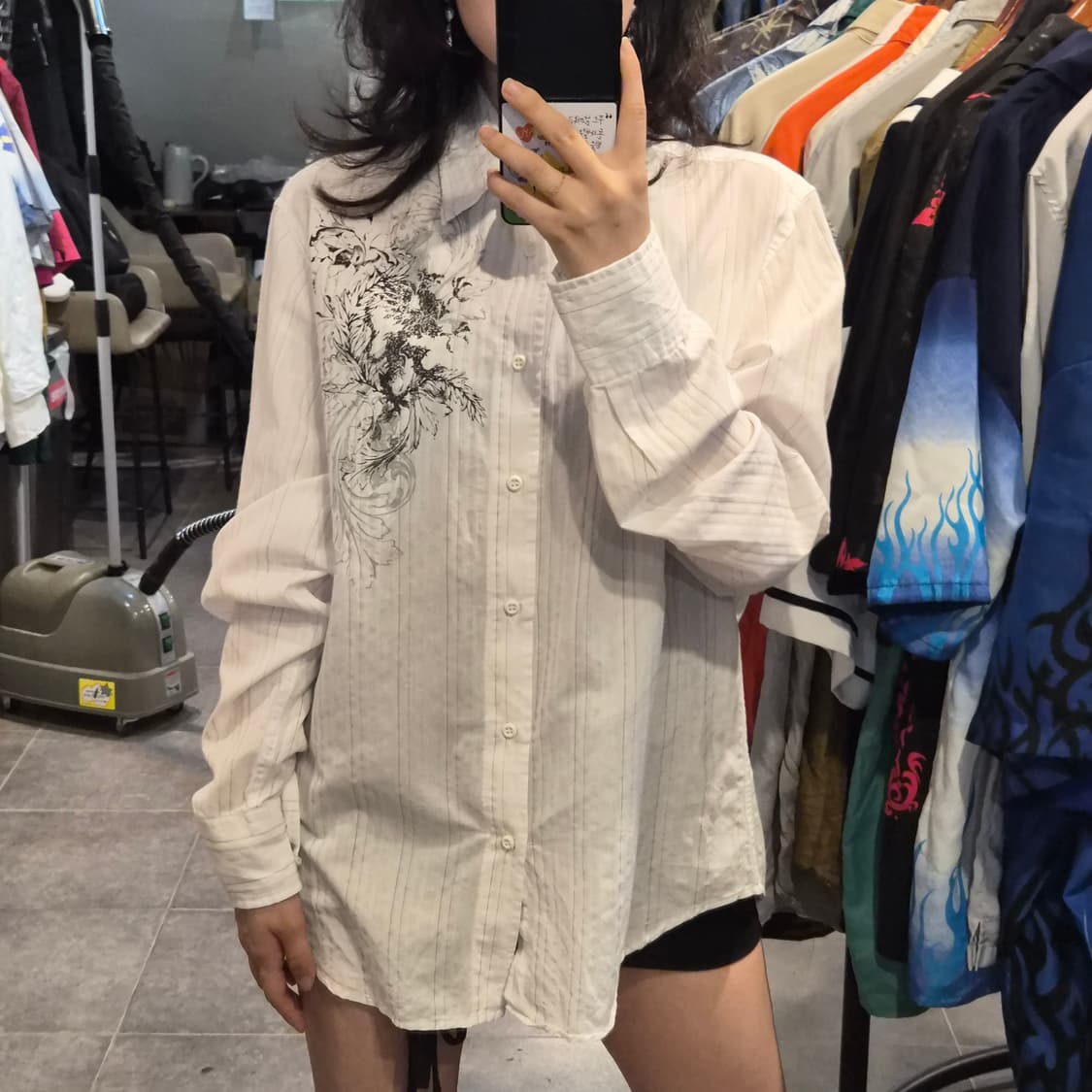 [NO.9] 빈티지 웨스턴 긴팔 셔츠 상품이미지1