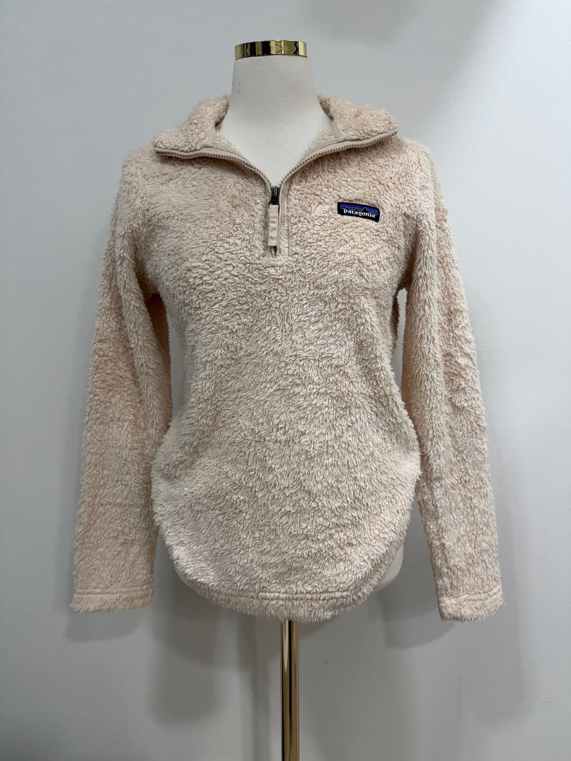 파타고니아 우먼즈 로스 가토스 1/4 집업 플리스 (아이보리 / XS)  상품이미지1