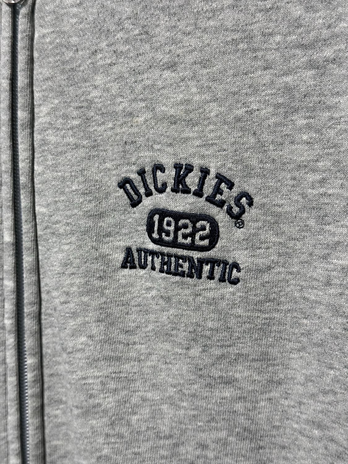 디키즈 그레이 회색 후드 집업 워크 미국 usa S M 90 95 스웻 상품이미지6