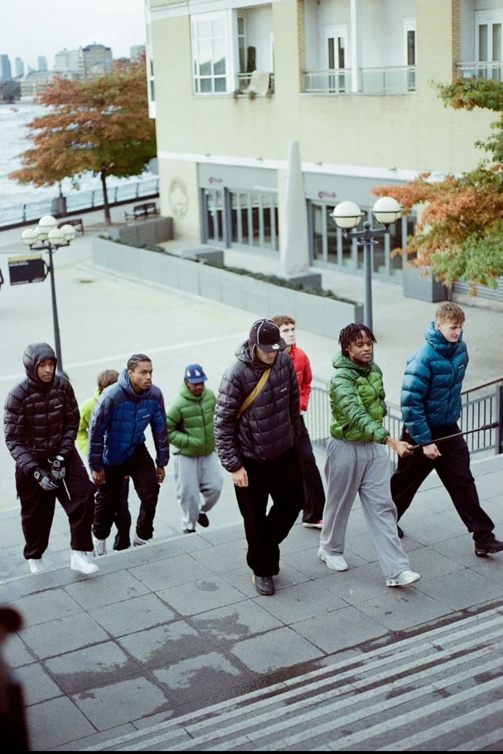 (L)몽벨 알파인 일본 빈티지 경량 다운 패딩 아쿠아블루 상품이미지6