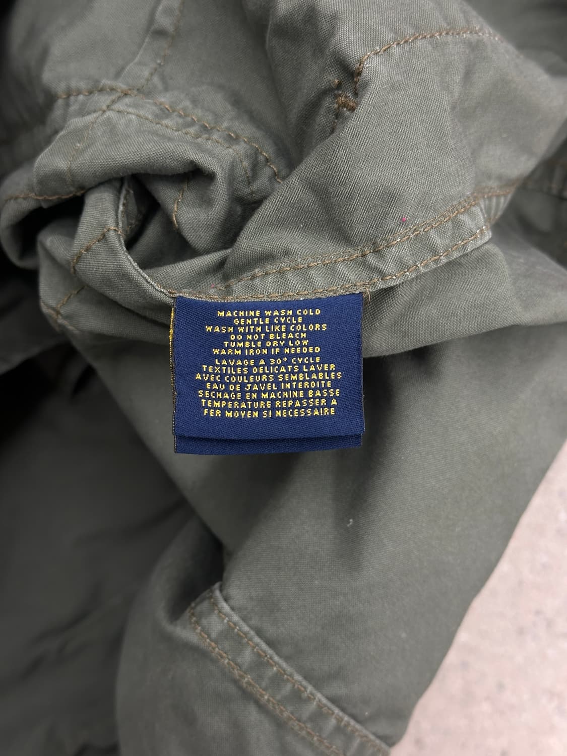 럭비 랄프로렌 컴뱃 필드자켓 상품이미지8