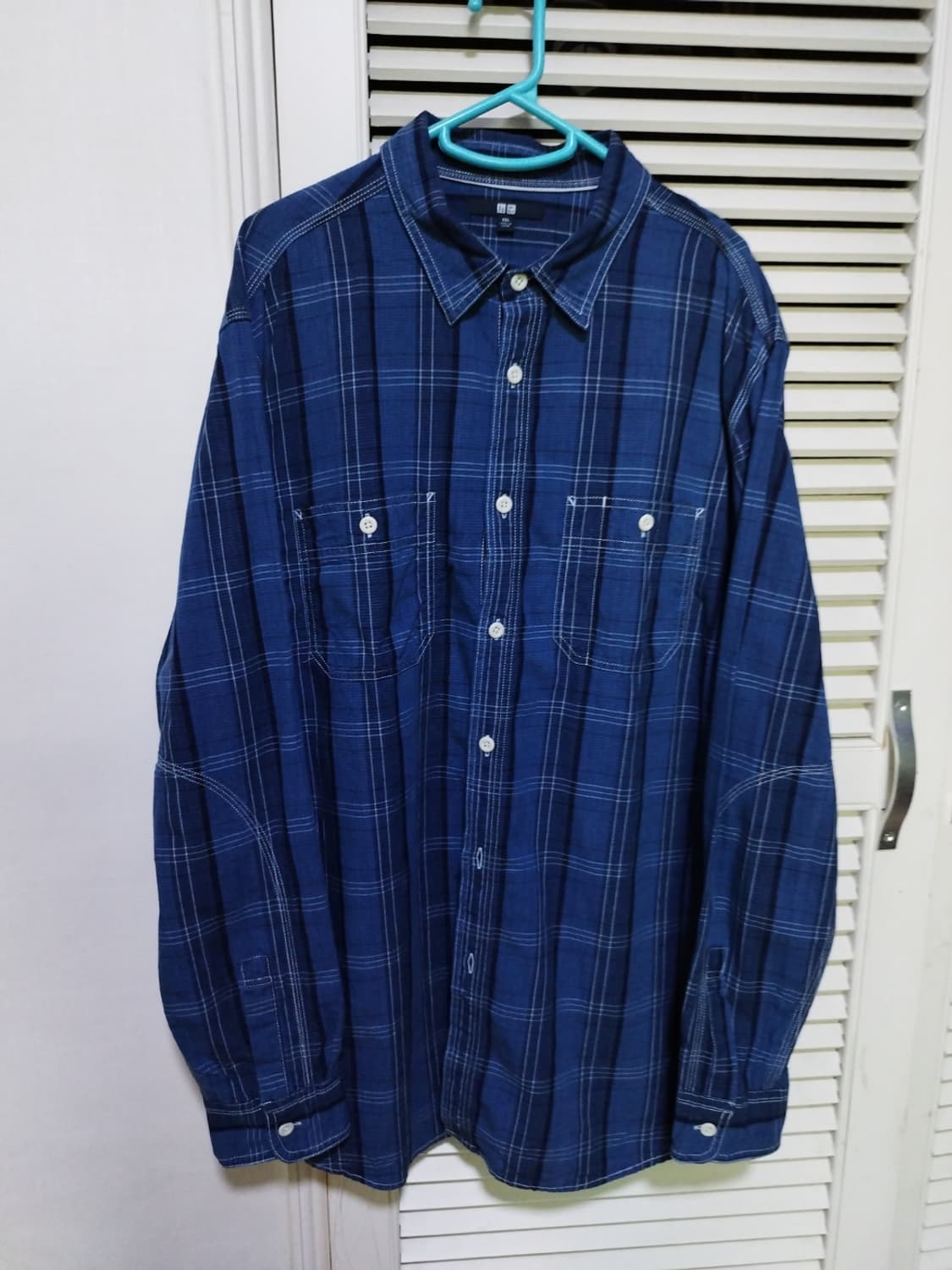 2XL 유니클로 체크셔츠 상품이미지1