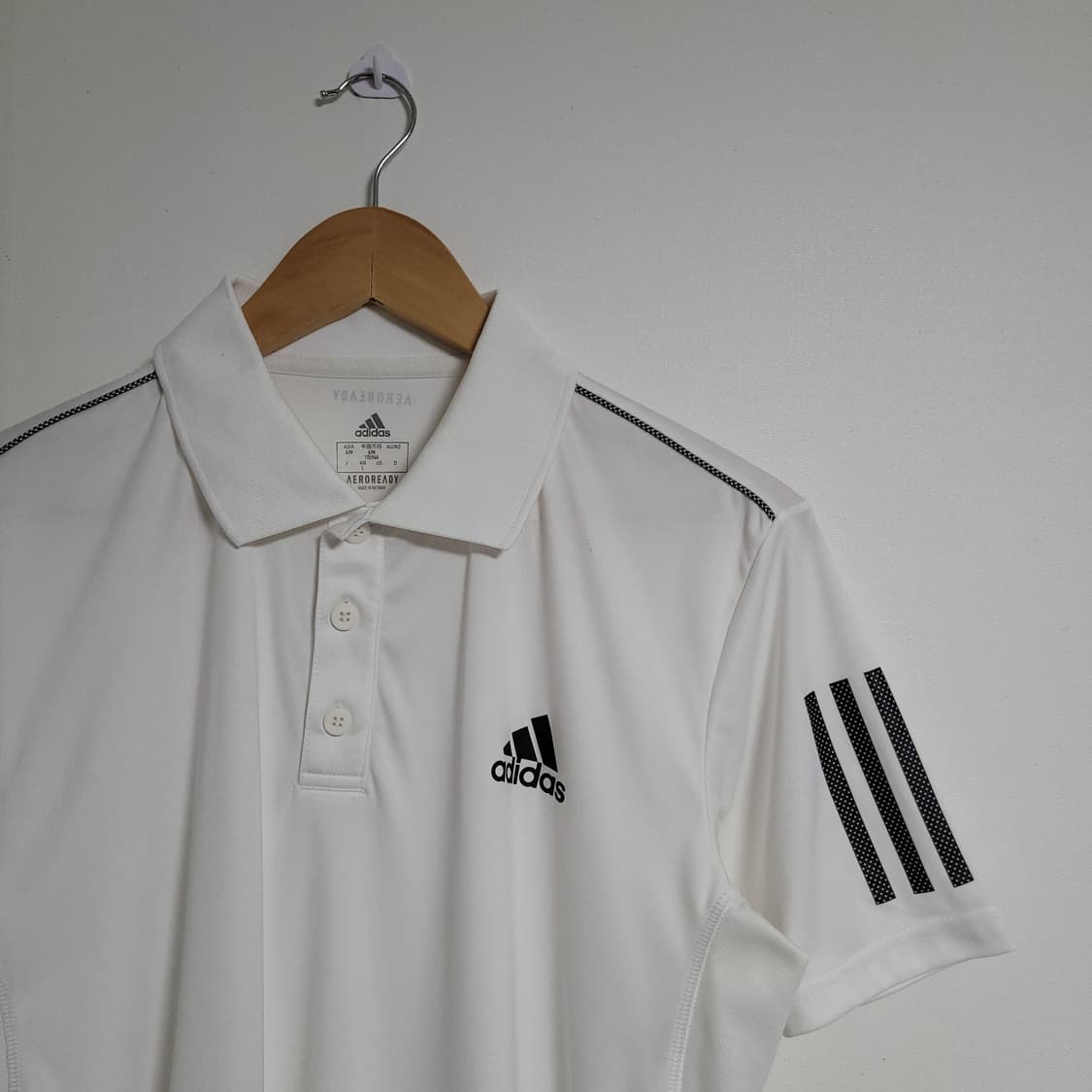 (L) ADIDAS 아디다스 기능성 반팔 카라티 PK 상품이미지2