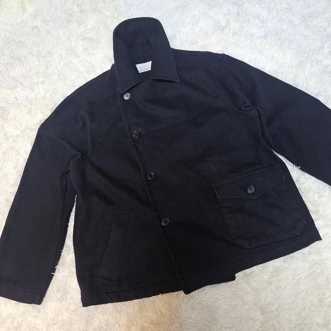 보우어(BOWER) VINTAGE COTTON 더블 자켓 Free 상품이미지4