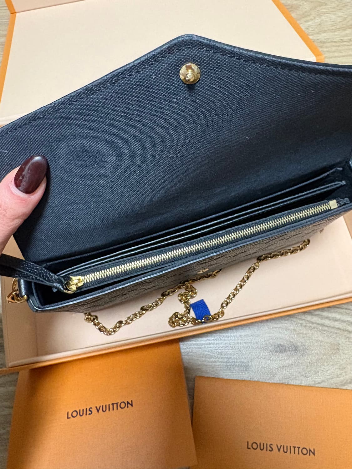 루이비통 포쉐트 펠리시 앙프렝뜨 블랙 상품이미지7