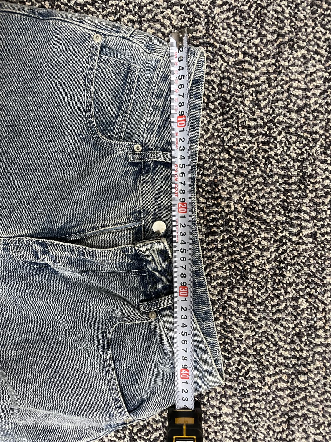 색깔이쁜 TOFFEE 데님 팬츠 L 상품이미지6