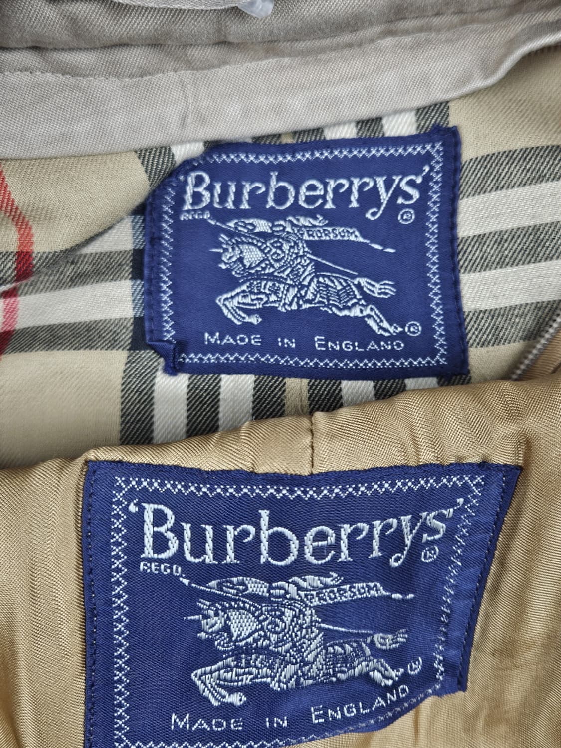 버버리 울 안감 헌팅트림 트렌치 코트 ( 상세설명참조 ) / 10318 상품이미지5