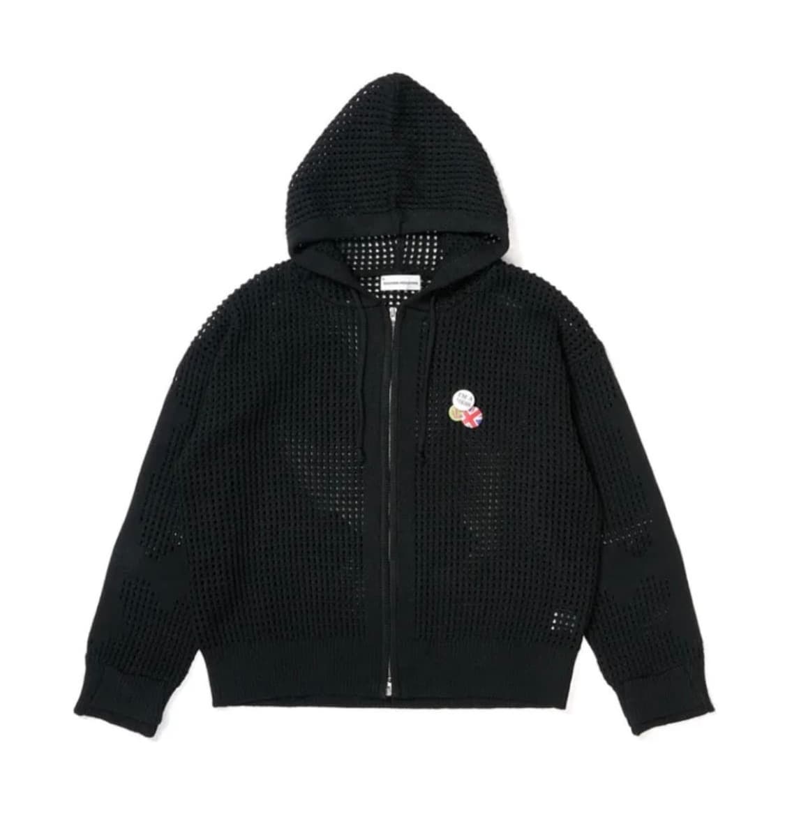 스티즘인듀싱 크로스 메시 후드집업 상품이미지4