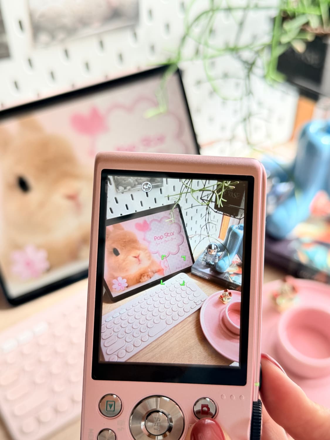 ✨미품 소프트 모드✨ 카시오 엑실림 EX-ZR400 핑크🌸 상품이미지8