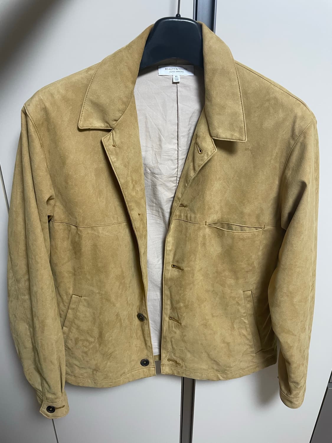 뷰티앤유스 스웨이드자켓 XL 상품이미지1