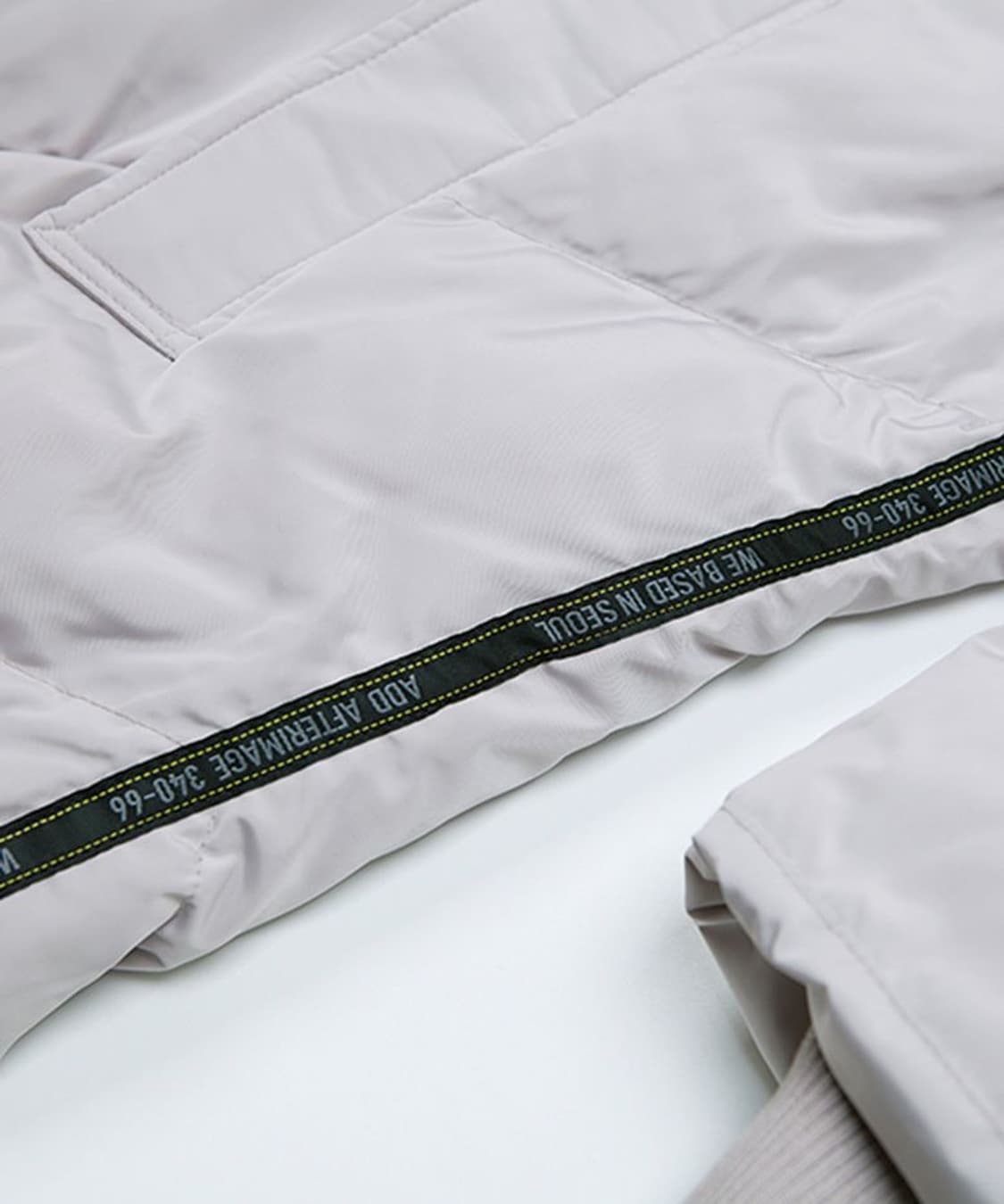 2) 에드 ADD 덕다운 패딩 라이트 그레이 상품이미지10