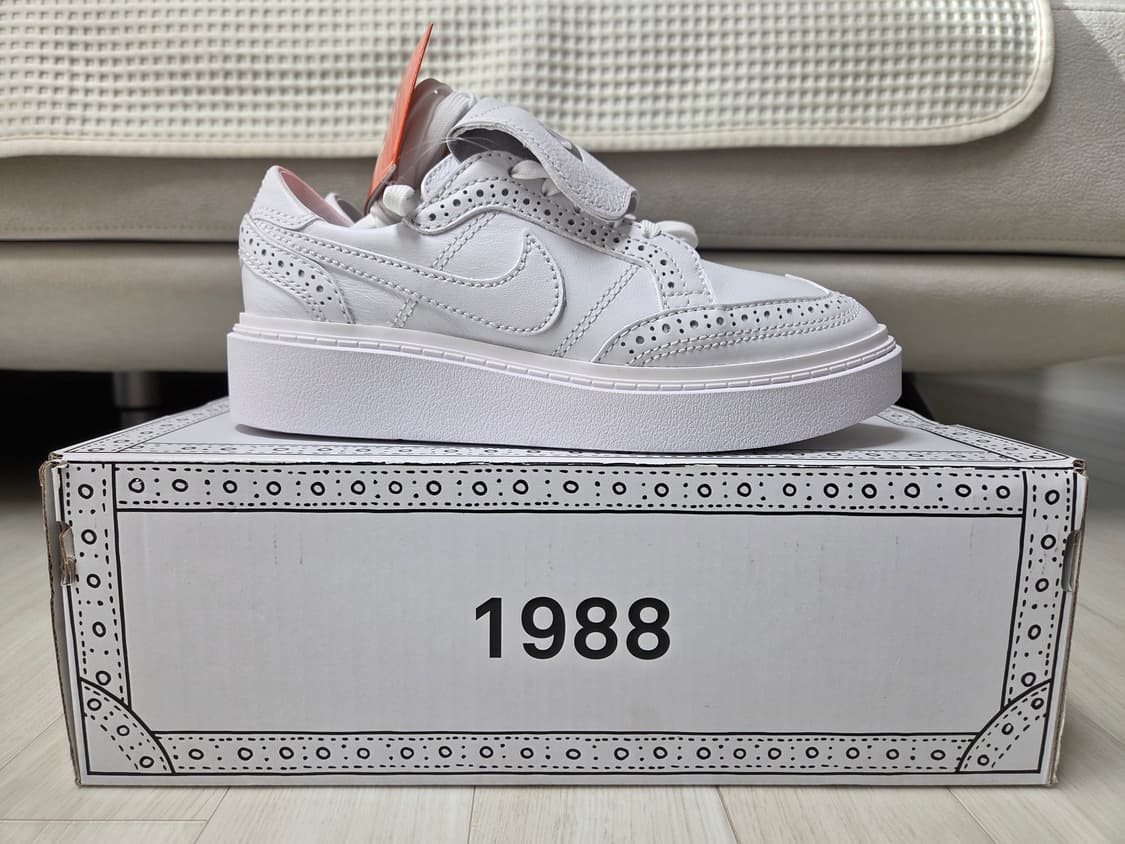 나이키 x 피스마이너스원 퀀도1 화이트 [230, 새상품] 상품이미지1