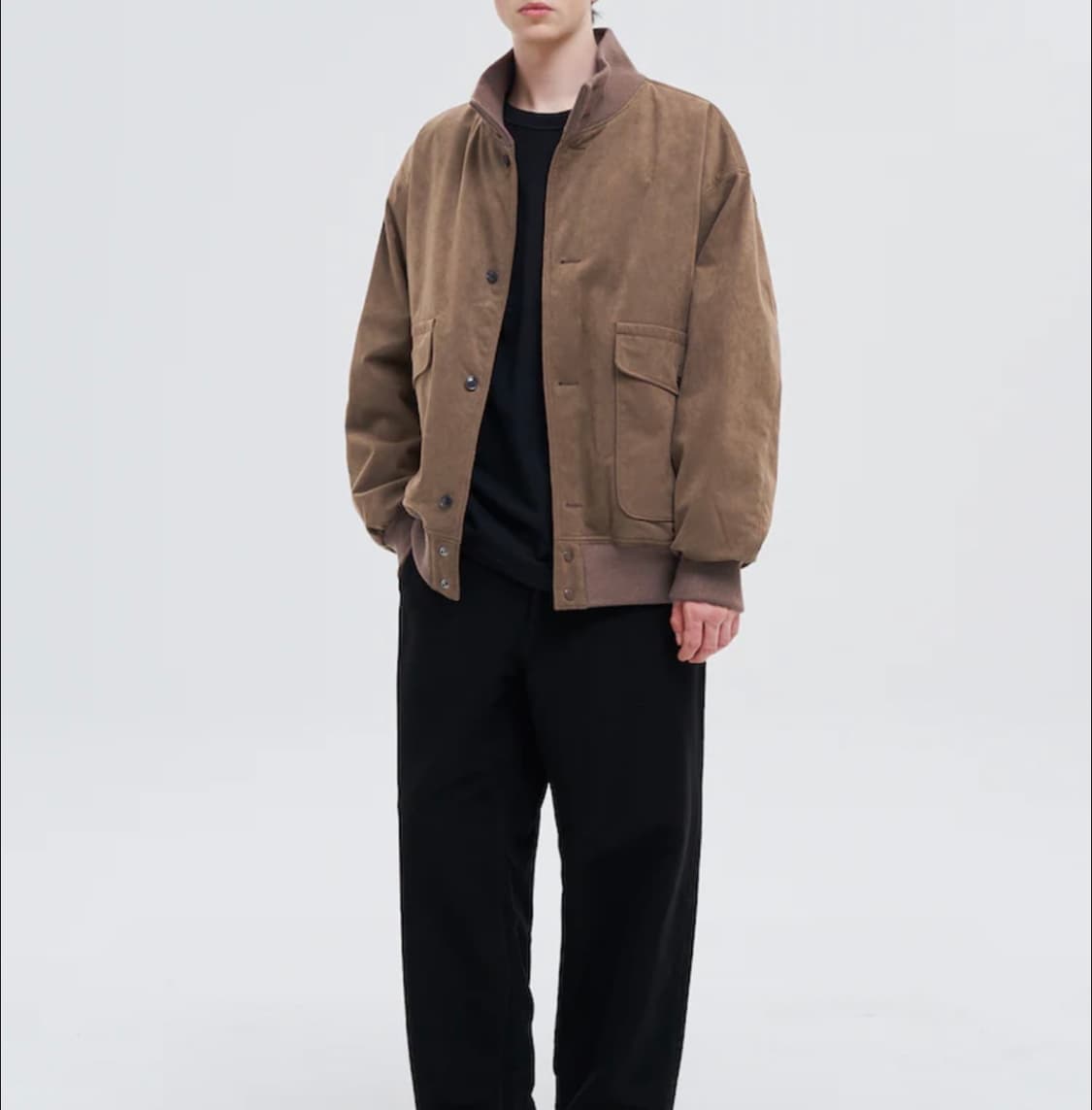 나나미카 인슐레이션 크루자켓 베이지 2사이즈 상품이미지3