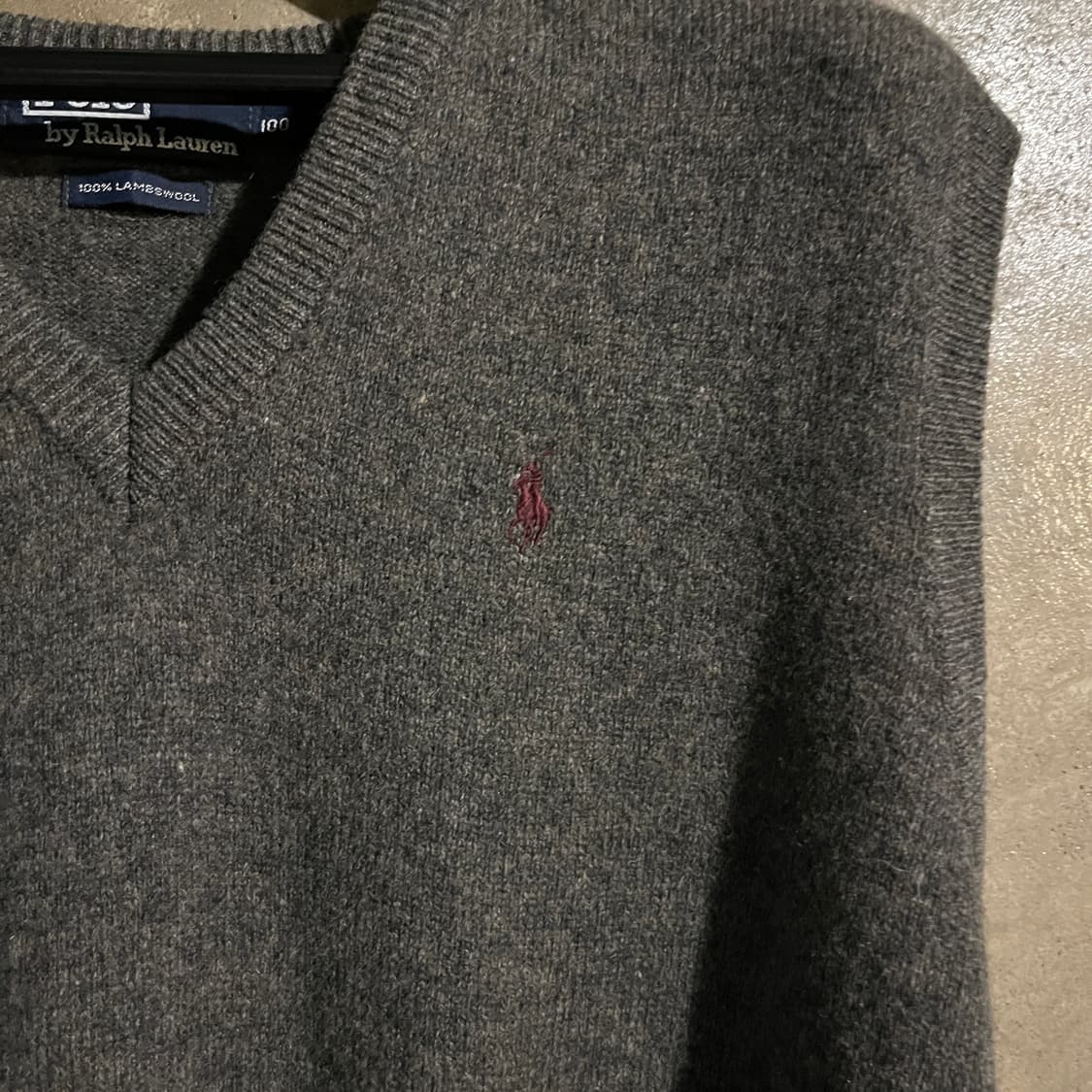 폴로랄프로렌 램스울 니트 베스트 상품이미지6