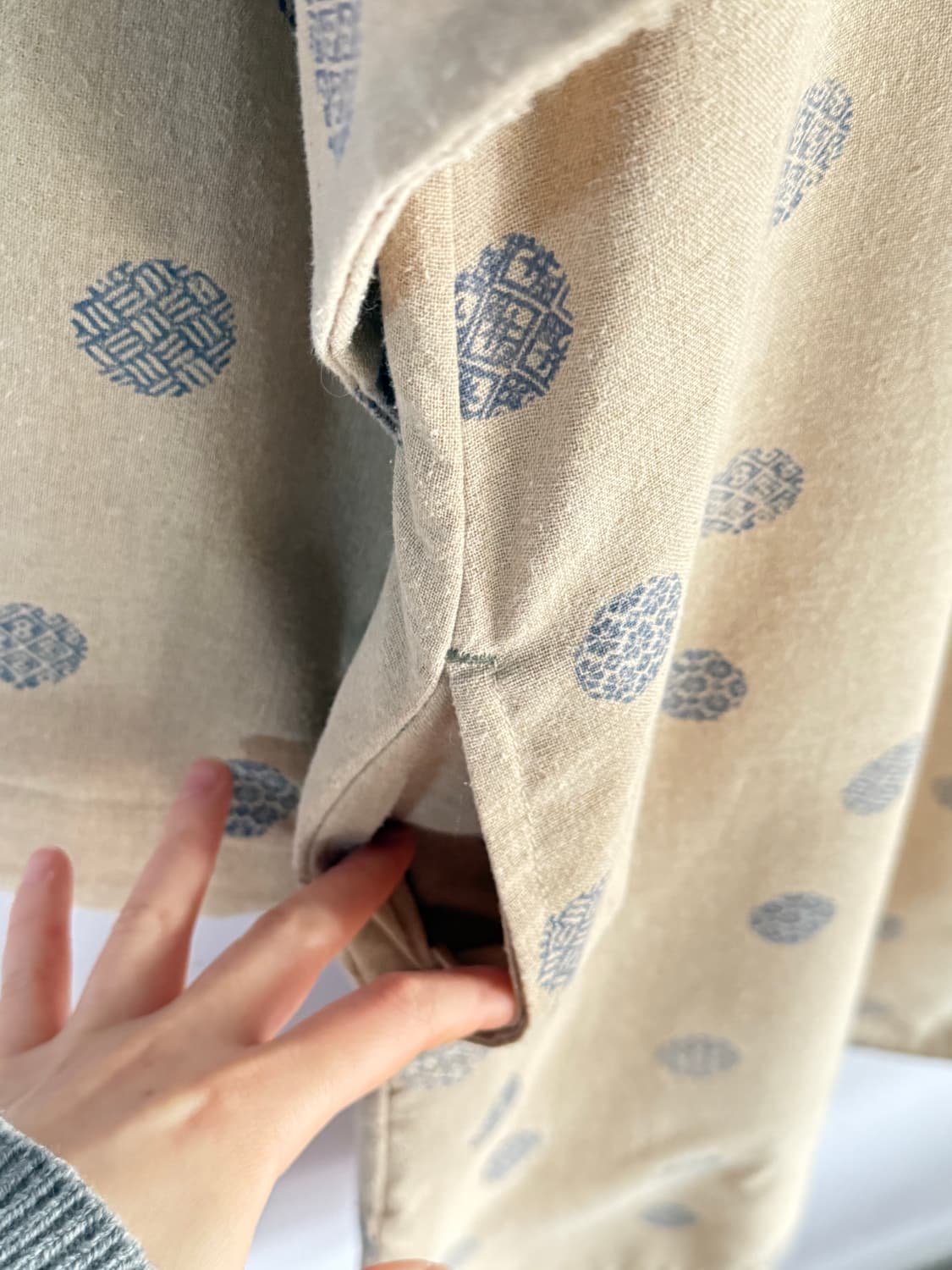 일본빈티지) 오리엔탈 도트 원피스 상품이미지9