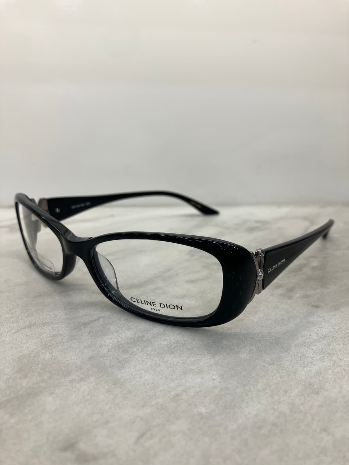 셀린디옹 Celine Dion 블랙 오벌 뿔테 안경 상품이미지9