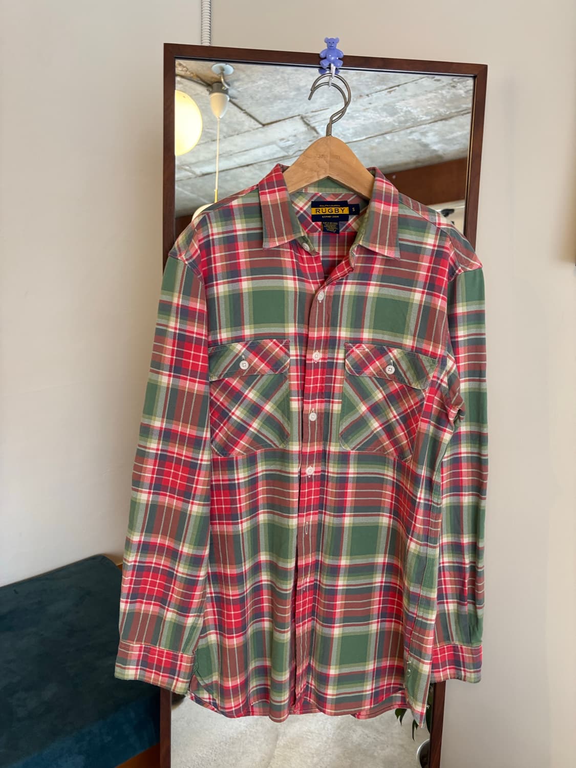 랄프로렌 럭비 체크 셔츠 상품이미지2