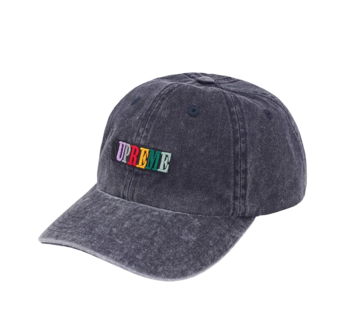 슈프림 피그먼트 다이 6 패널 네이비 25SS Supreme 상품이미지1