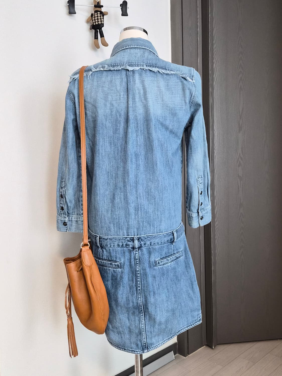 [Maje] 마주 데님 셔츠 원피스 상품이미지5