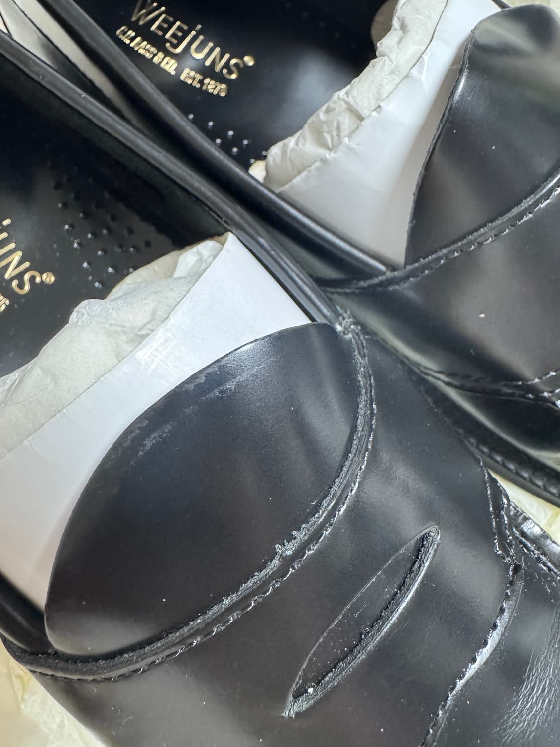 바스위준 G.H.BASS WEEJUNS 로간 페니로퍼 us7 상품이미지4