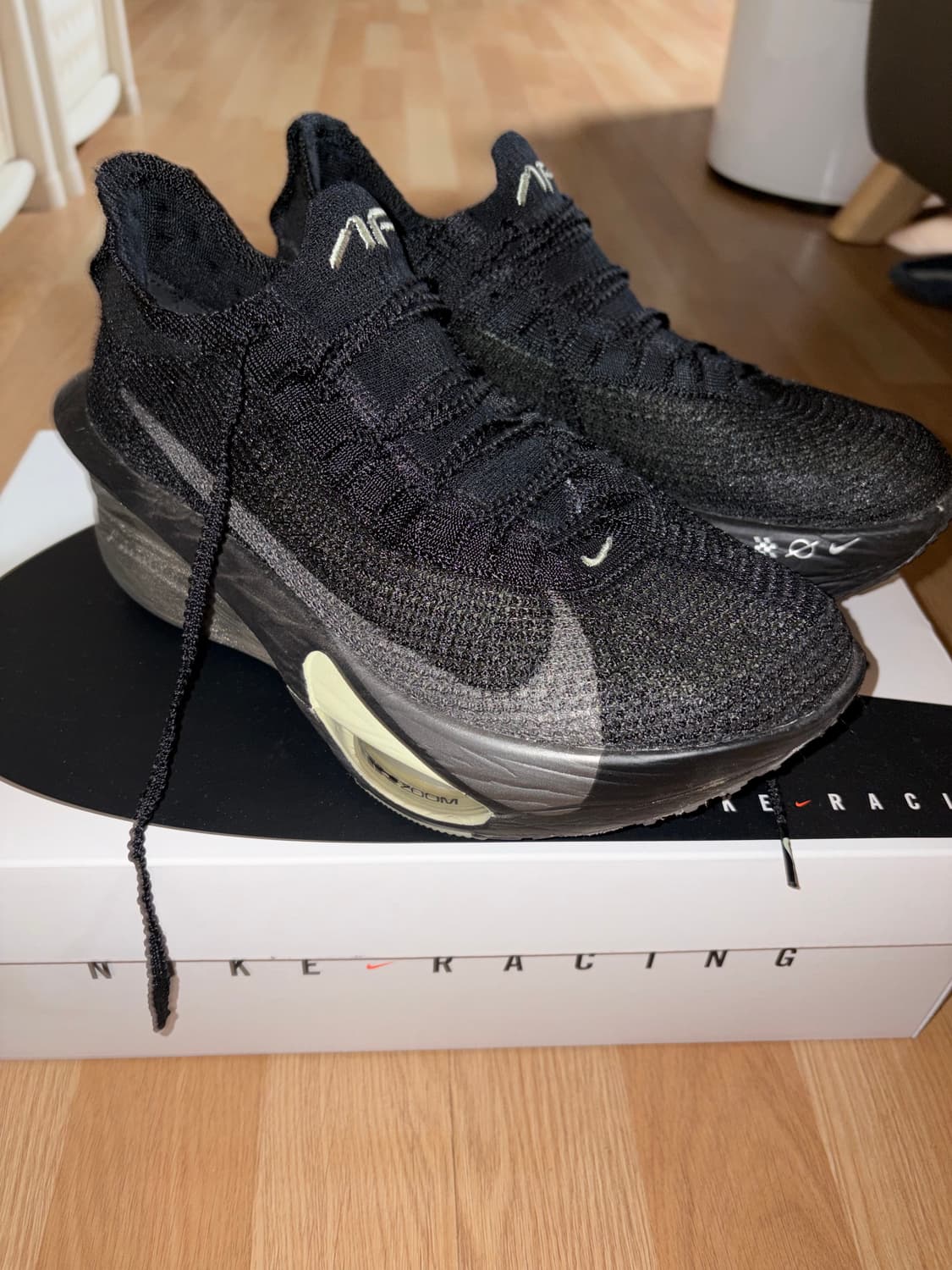 [260] 나이키 알파플라이3 블랙 올리브 아우라 상품이미지1