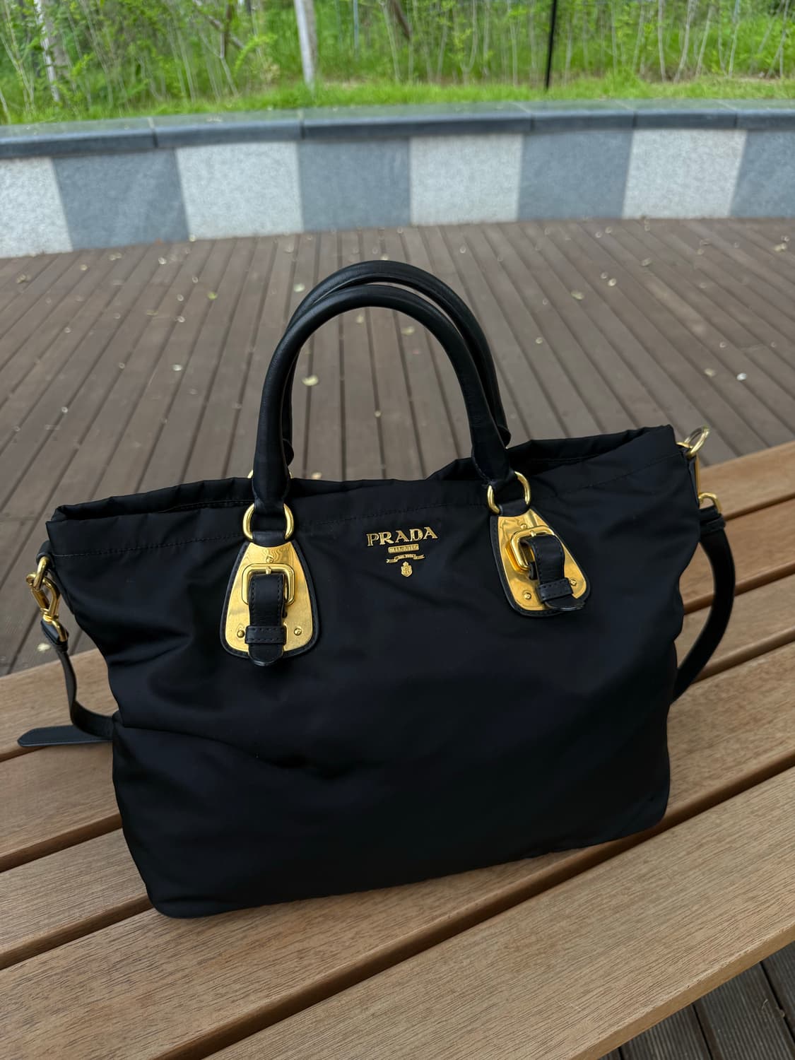 Prada 프라다 나일론 포코노 토트 숄더백 상품이미지1