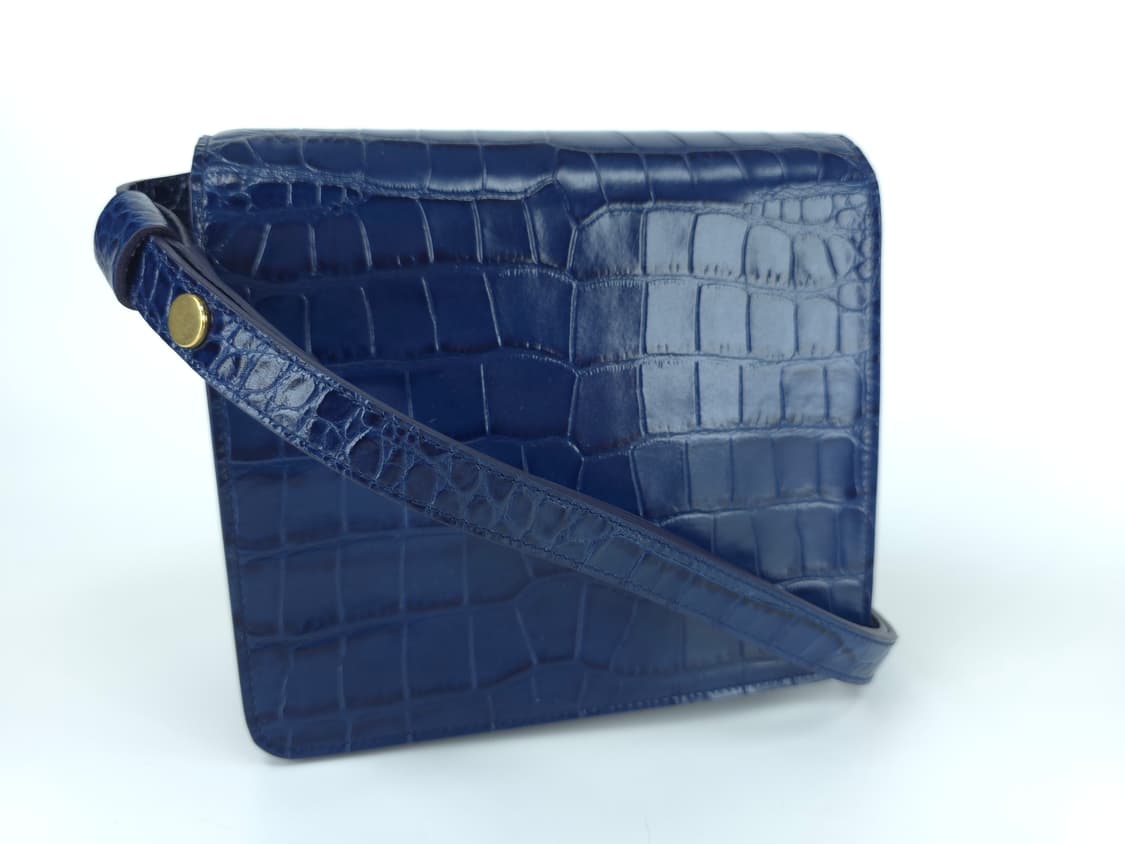 프로엔자슐러 dia day 디아 데이 크로커다일 크로스바디백 네이비
 상품이미지5