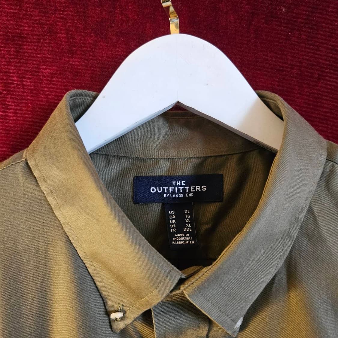 The Outfitters  카키 반팔 워크 셔츠 상품이미지7