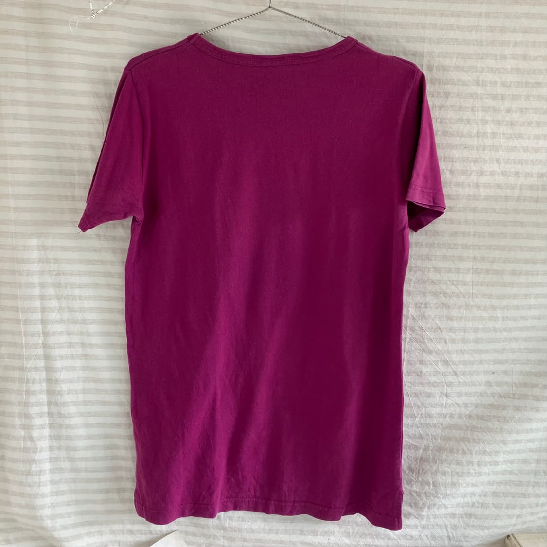 빈티지 퍼플 네코 프린팅 반팔 977 y2k 스트릿 갸루 펑키 일본빈티지 상품이미지2