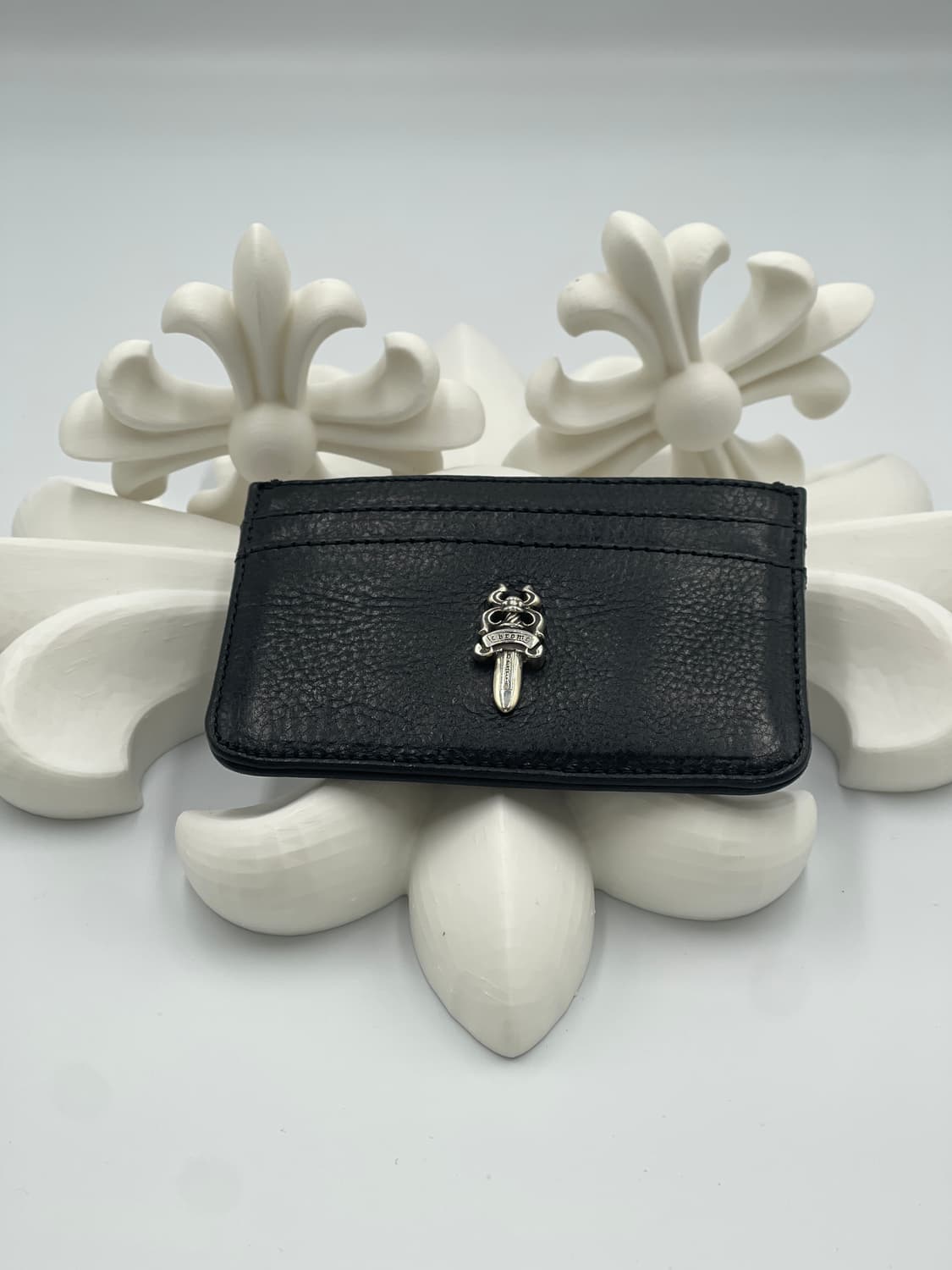 크롬하츠 레더 카드지갑 대거/스크롤라벨 상품이미지1