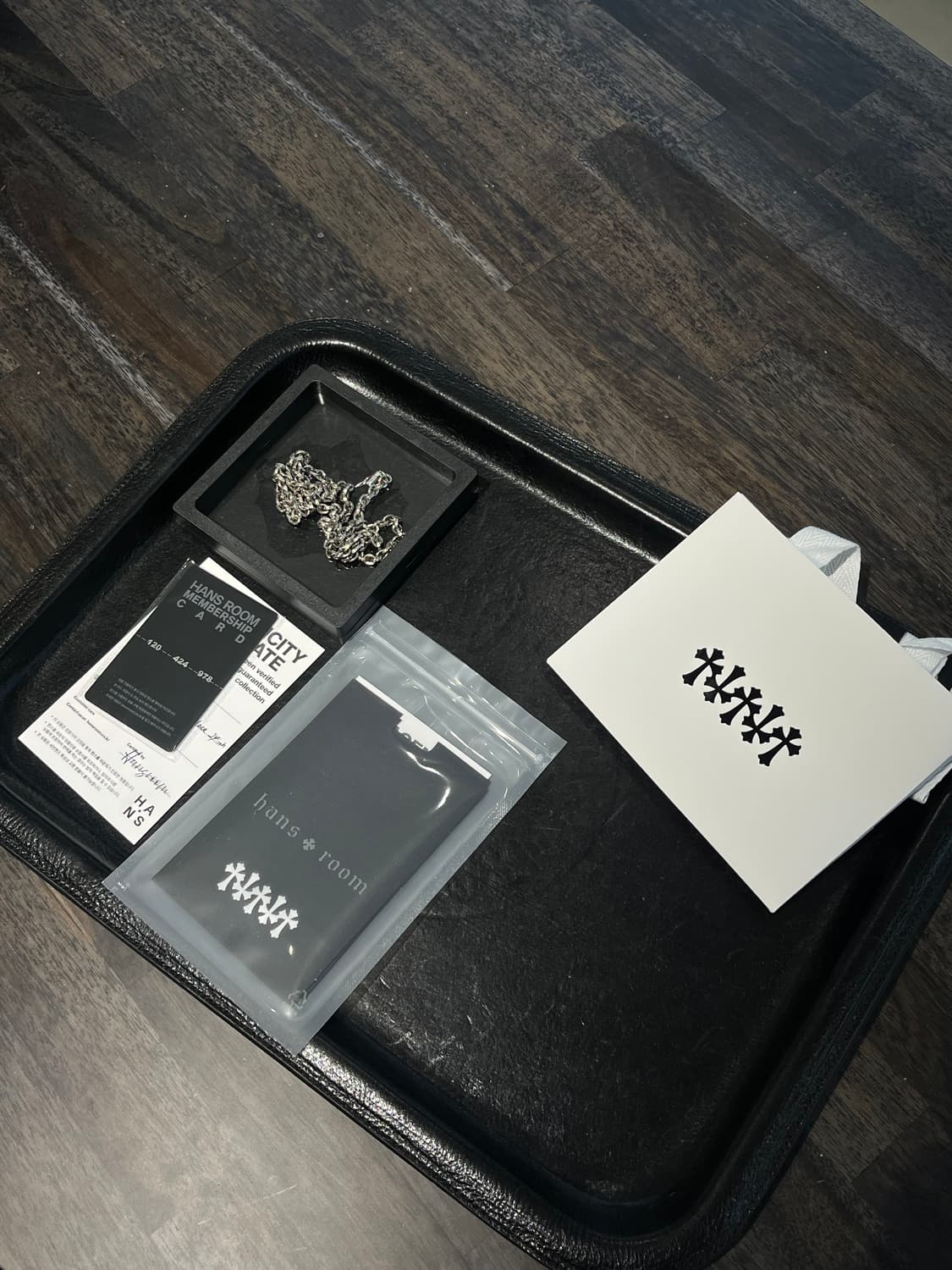 크롬하츠 필리그리xs 베일+페이퍼체인24인치  상품이미지5