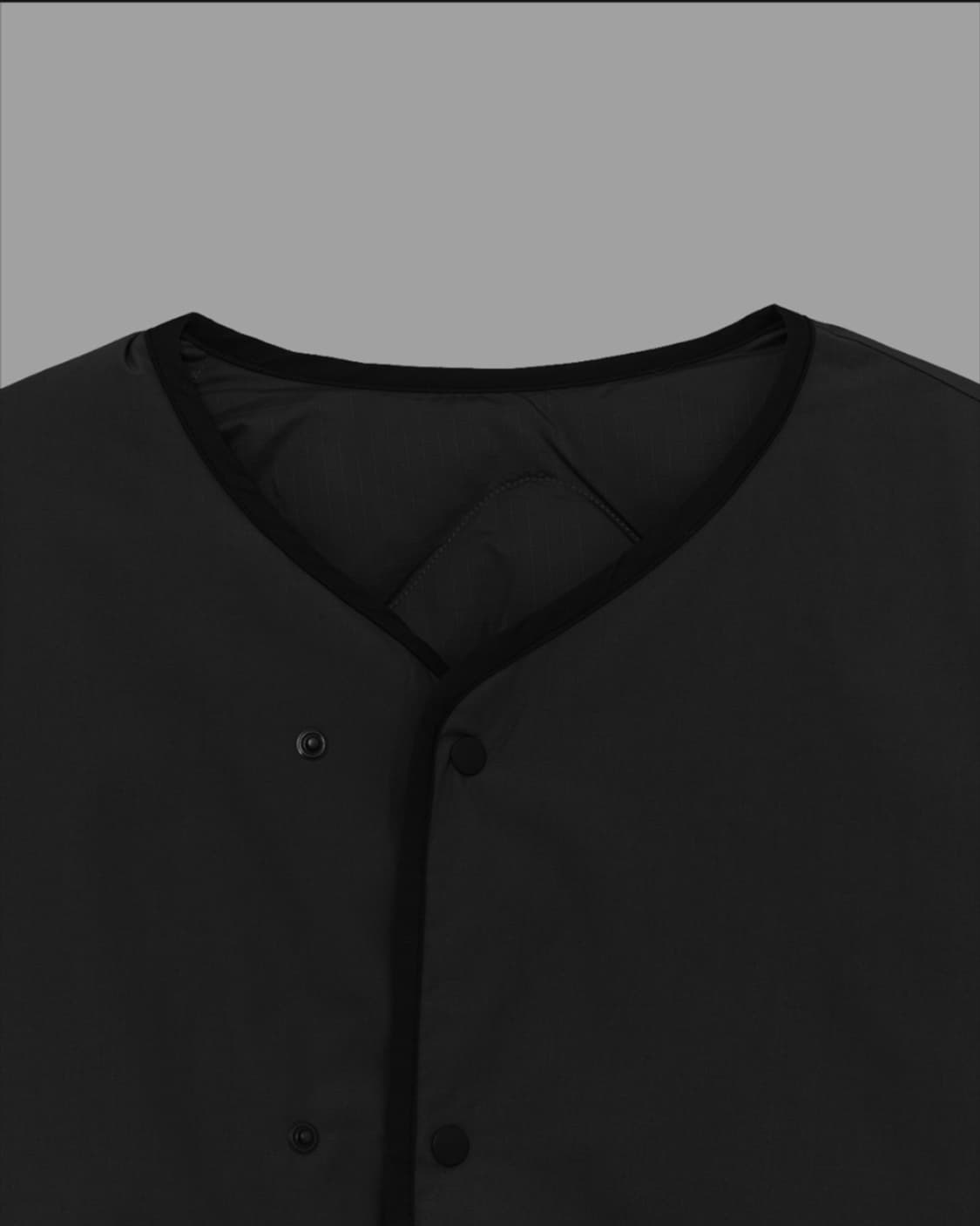 나나미카 다운 가디건 - 블랙 상품이미지4