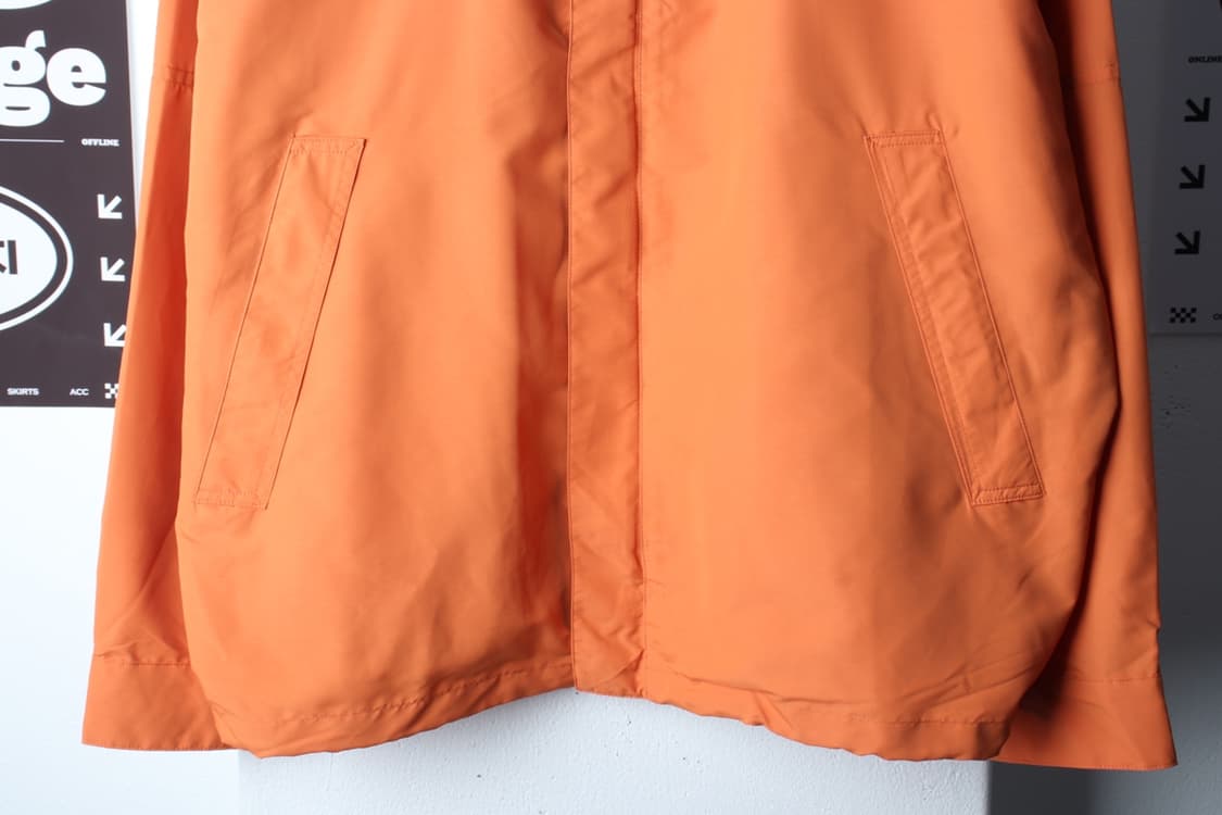 (L-2XL) 널디 집업 바람막이 점퍼자켓 경량 오렌지-H32528 상품이미지4