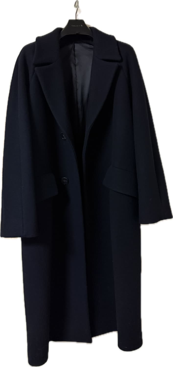 커스텀멜로우 오버핏롱코트 NAVY 95 SIZE 상품이미지2