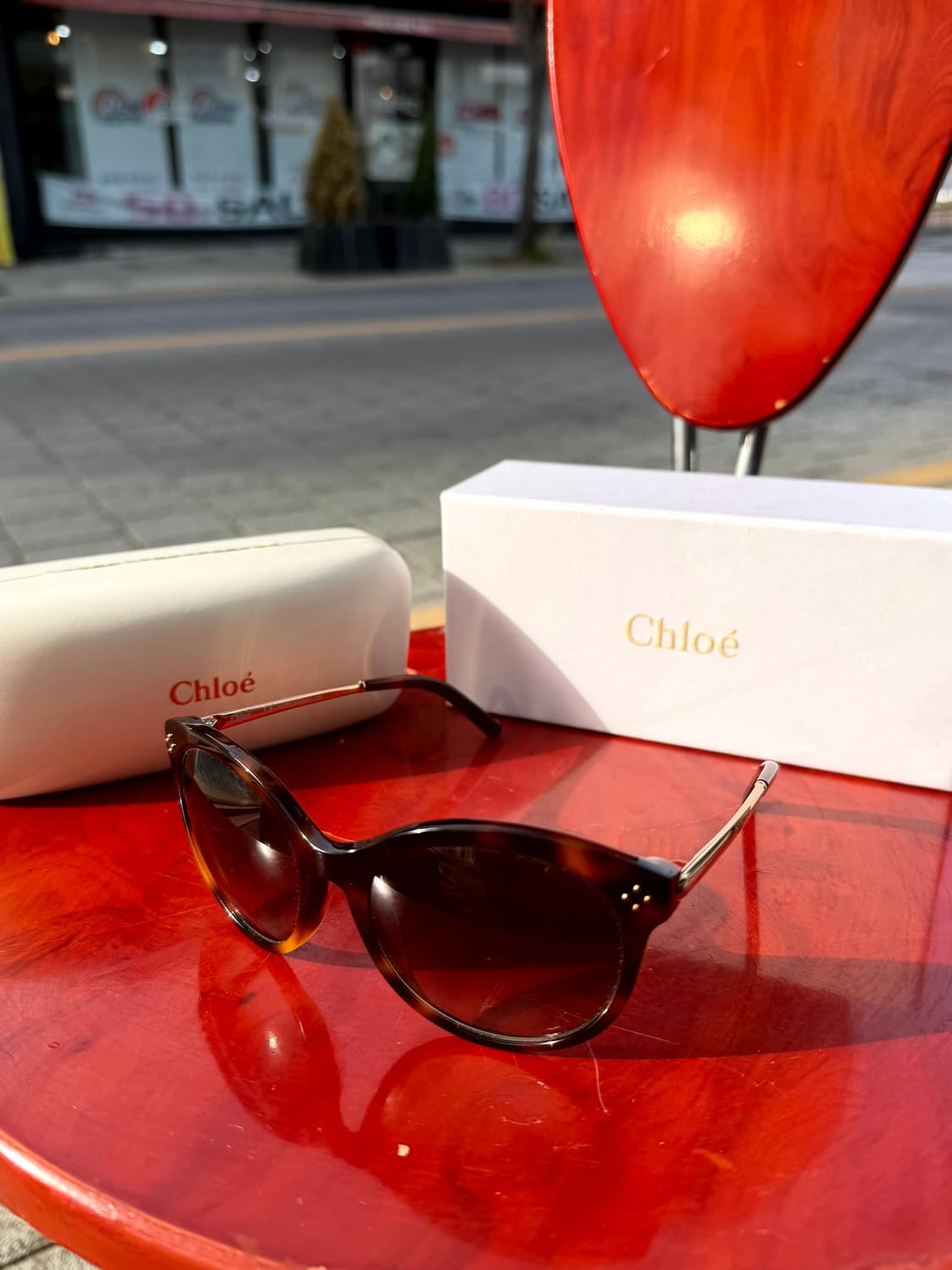 Chloe Tortoise Sunglasses(Made In Italy) 상품이미지1