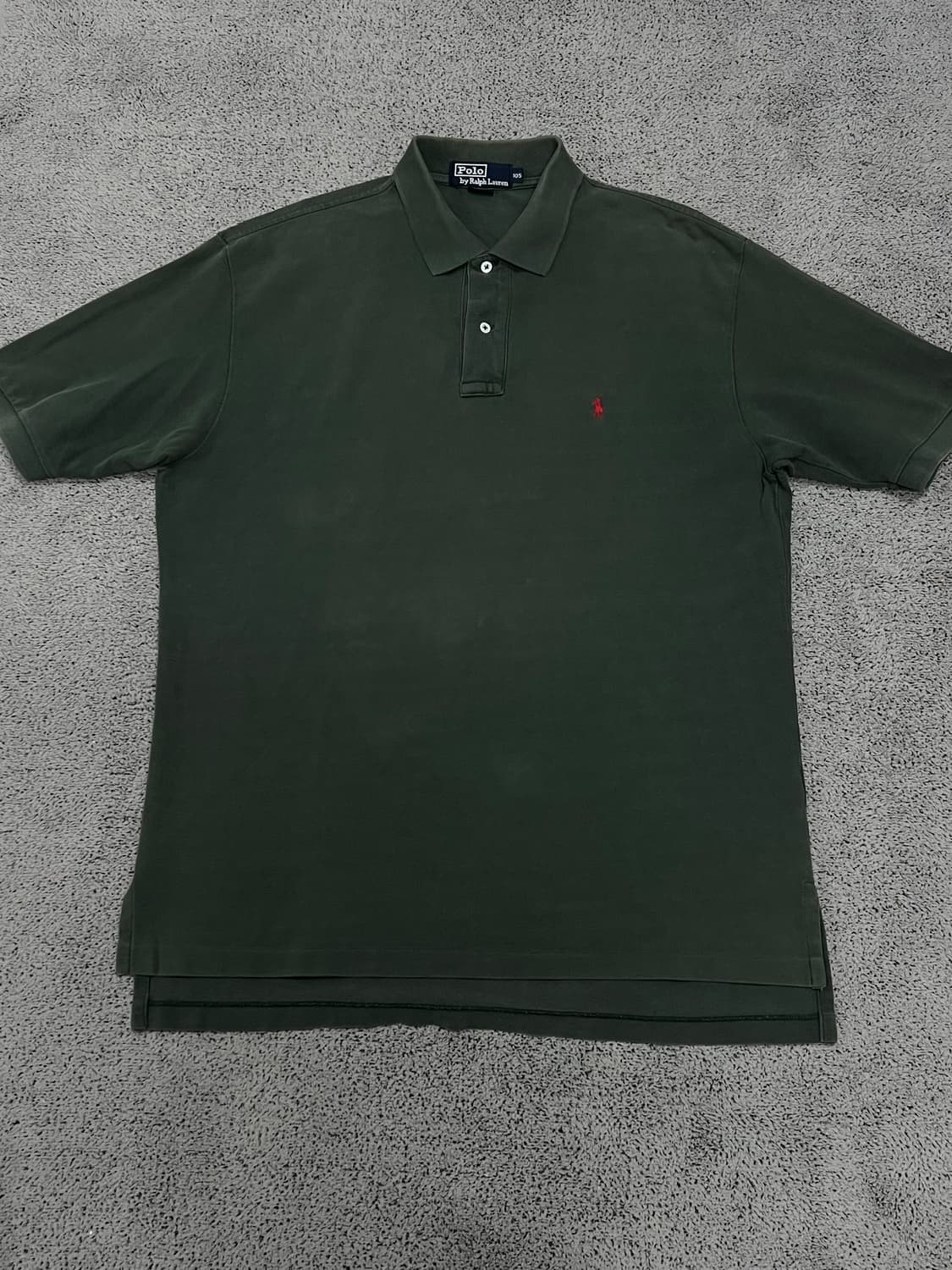 (105) 폴로 랄프로렌 레드포니 카라 티 카키 상품이미지1