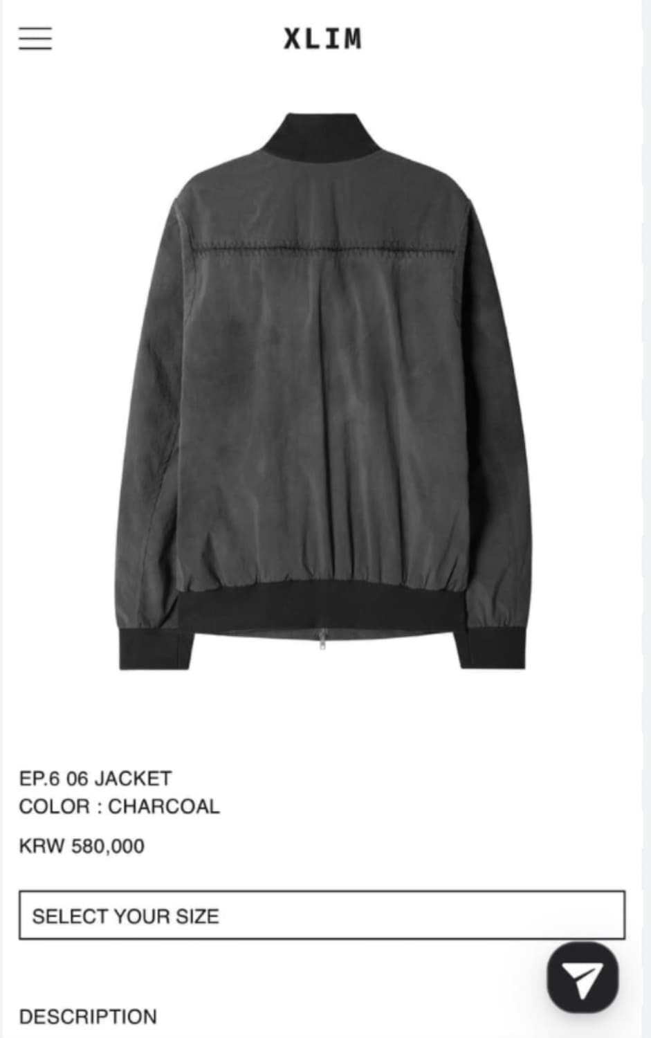 xlim EP.6 06 jacket (m) 상품이미지2