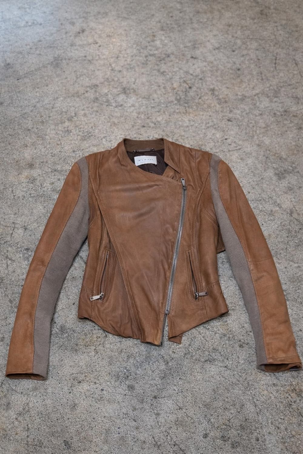 MICHAA  brown goat leather jacket 상품이미지1