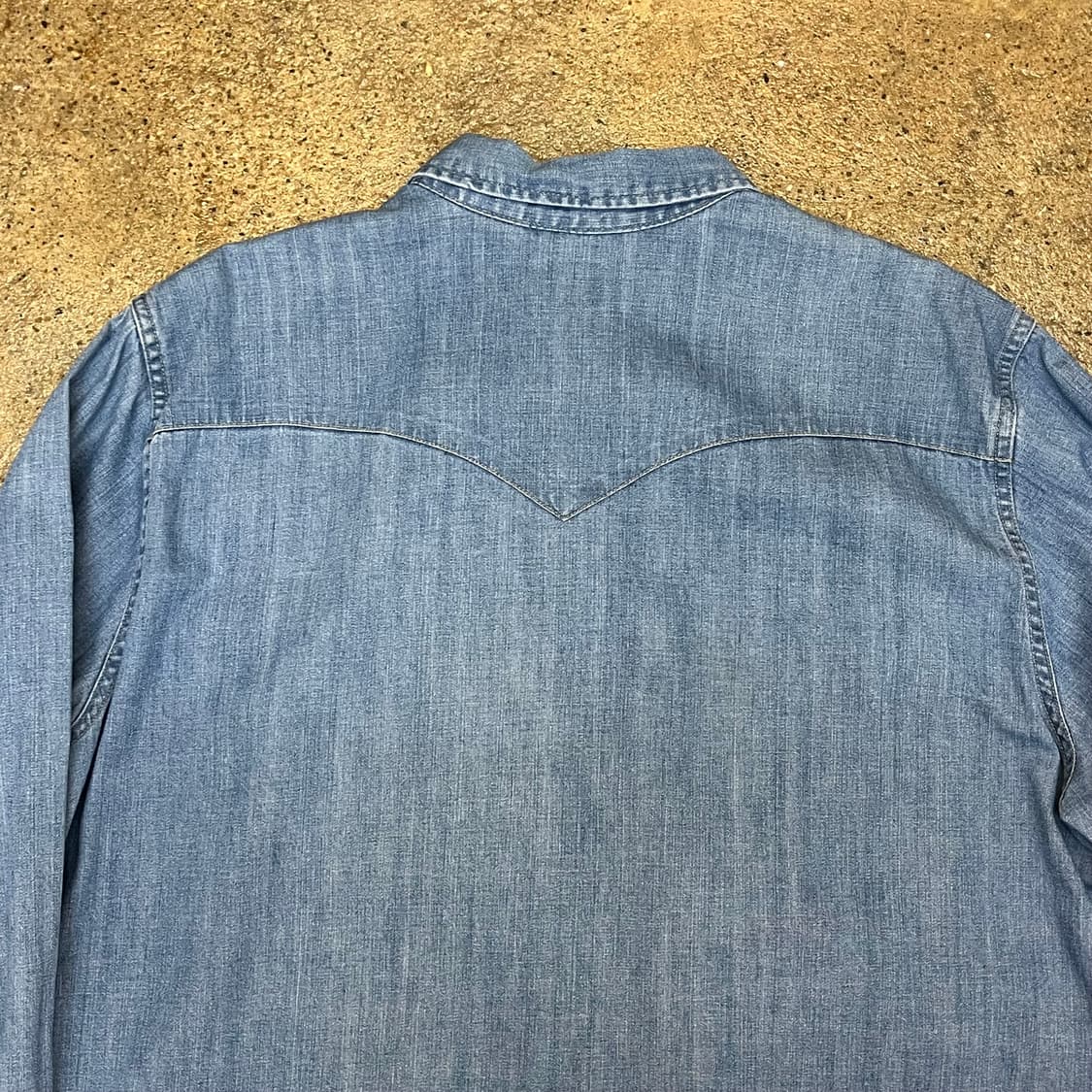 미국 빈티지 리바이스 데님 웨스턴 셔츠 상품이미지7
