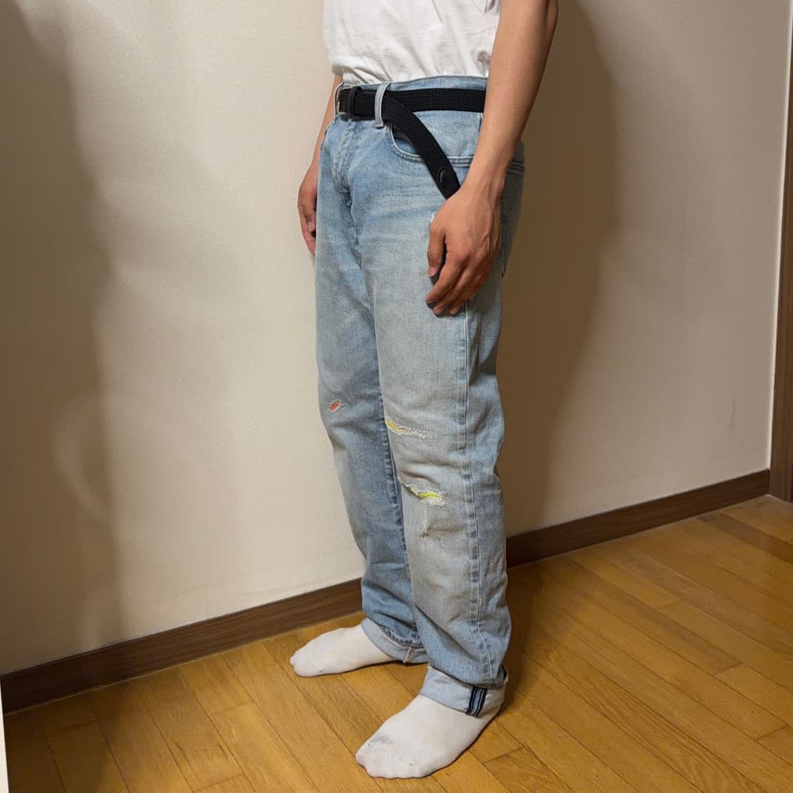 리바이스 LMC 502 디스 진 made in Japan 상품이미지2