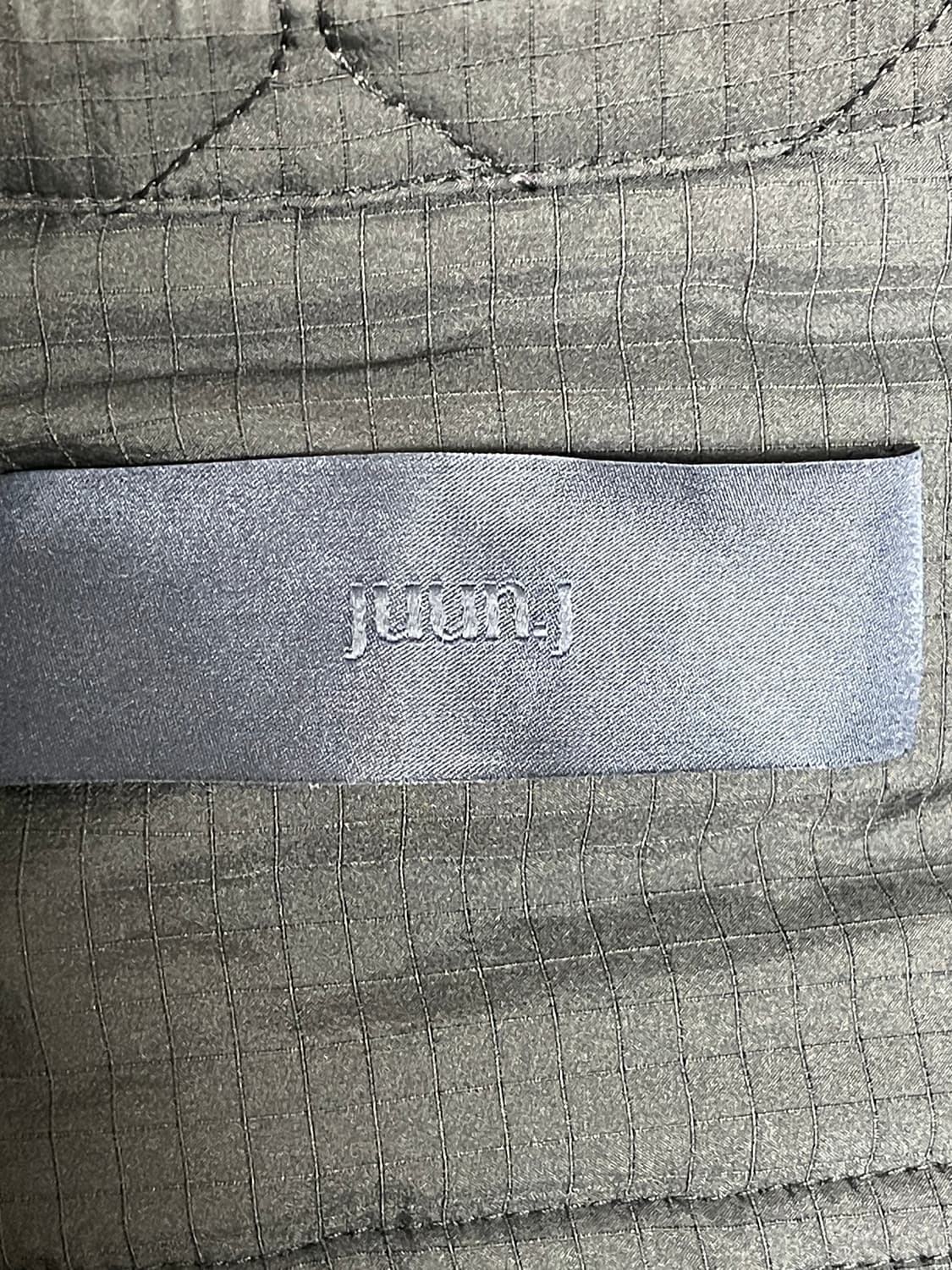 준지 퀼팅 셔츠 자켓 블랙 48사이즈(105) 상품이미지3