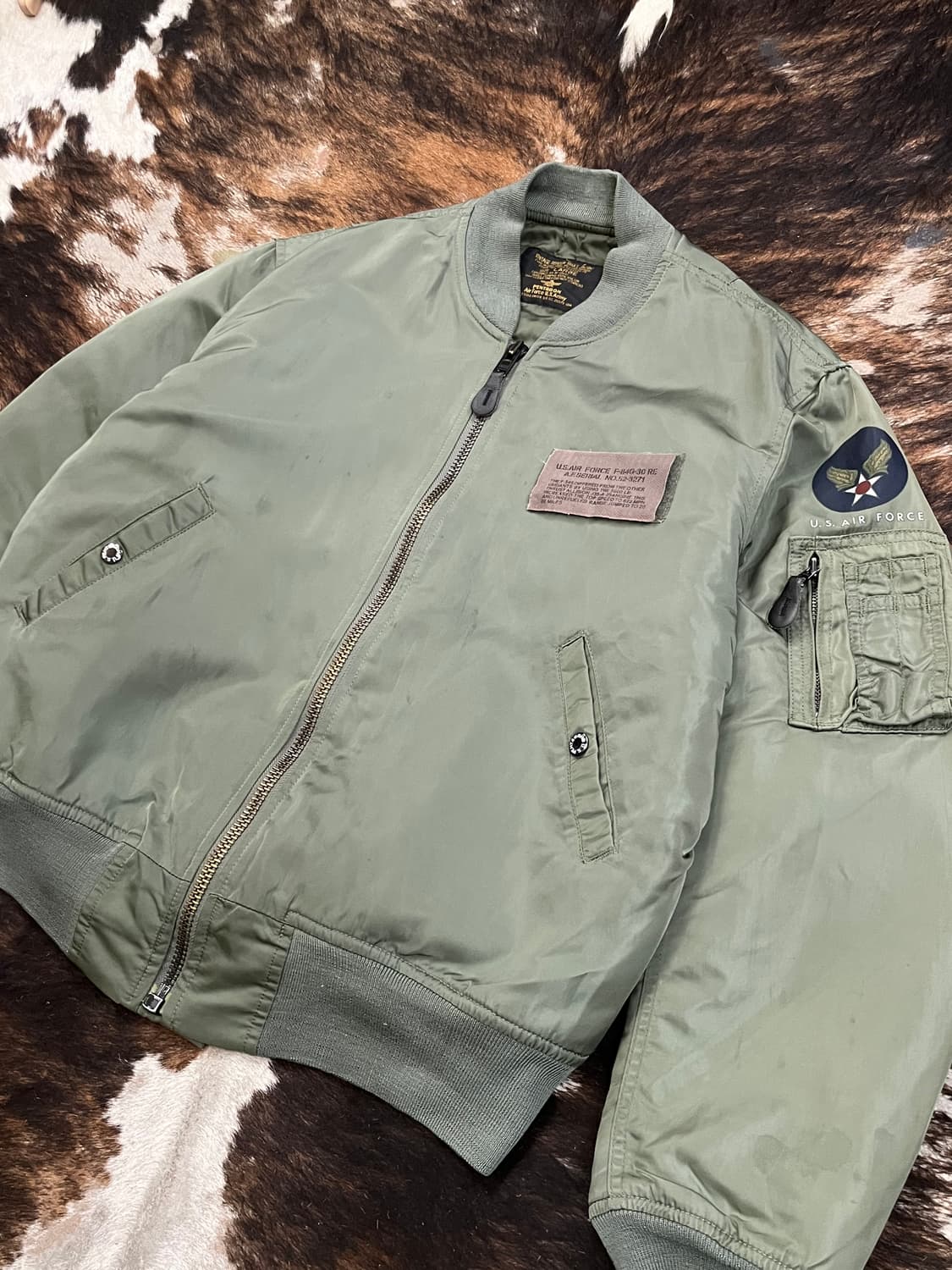 US AIR FORCE MA-1 상품이미지4